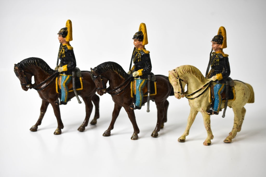 3 Pfeiffer US Mounted Cavalry Composition Soldiers (1 of 7)