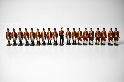 Britains Lead Queens Coronation Marching