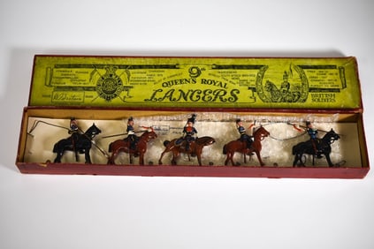 Britains Boxed Set 24 9th Queens Royal Lancers