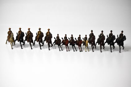 Britains Lead 14 Mounted Soldiers