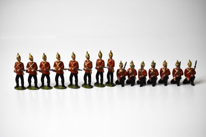 15 Lead Boer Zulu British Army Lead Soldiers