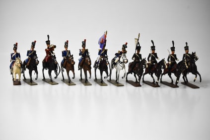 11 CBG Mignot Mounted Napoleonic Soldiers