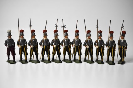 Britains Lead Papal Swiss Vatican Guards