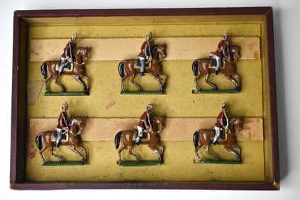 McLoughlin Bros 6 Piece Boxed Cavalry Set