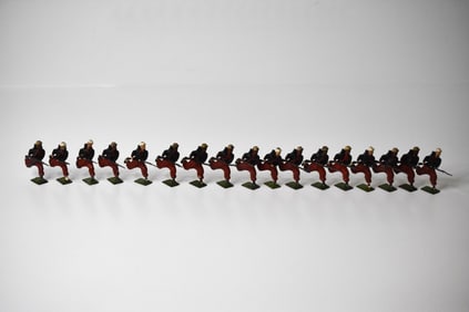 Britains Boxed Set No 142 Zouaves Running