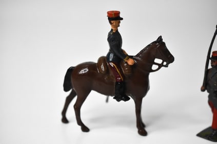 Britains Lead French Army Soldiers