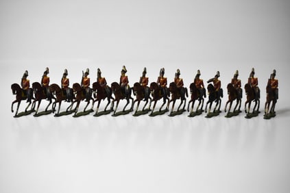 14 25mm Georg Heyde Mounted Swordsmen