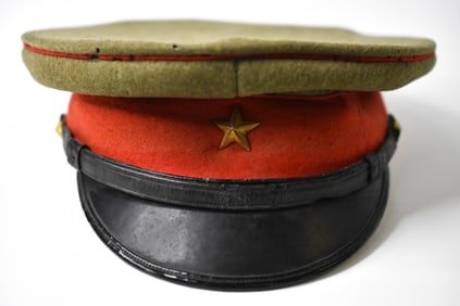 WWII Imperial Japanese Army Officer Visor Hat