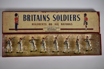 Britains Boxed Set No 196 Evzones Greek Guards
