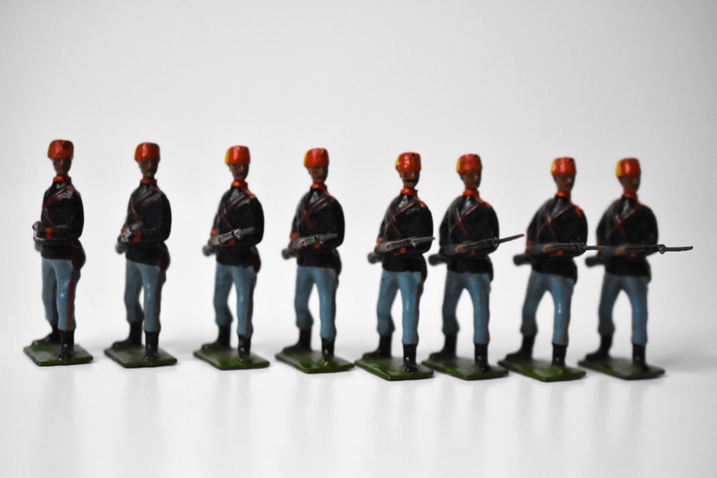 Britains Boxed Set No 167 Turkish Infantry (1 of 9)