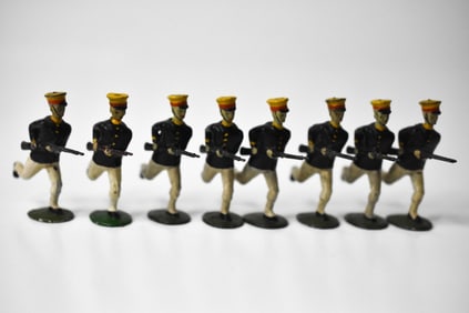 Britains Lead Japanese Infantry Charging