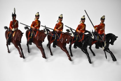 Britains Lead Mounted Lancers