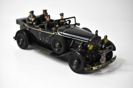 Tipp Co Tin Wind Up German leader's BMW Car