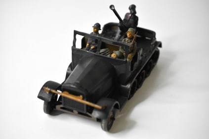 German Tin Plate Half Track Flak Truck