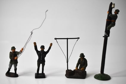 German WWII Army Composition Signals Soldiers