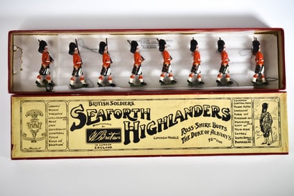 Britains Boxed Set No 112 Seaforth Highlanders