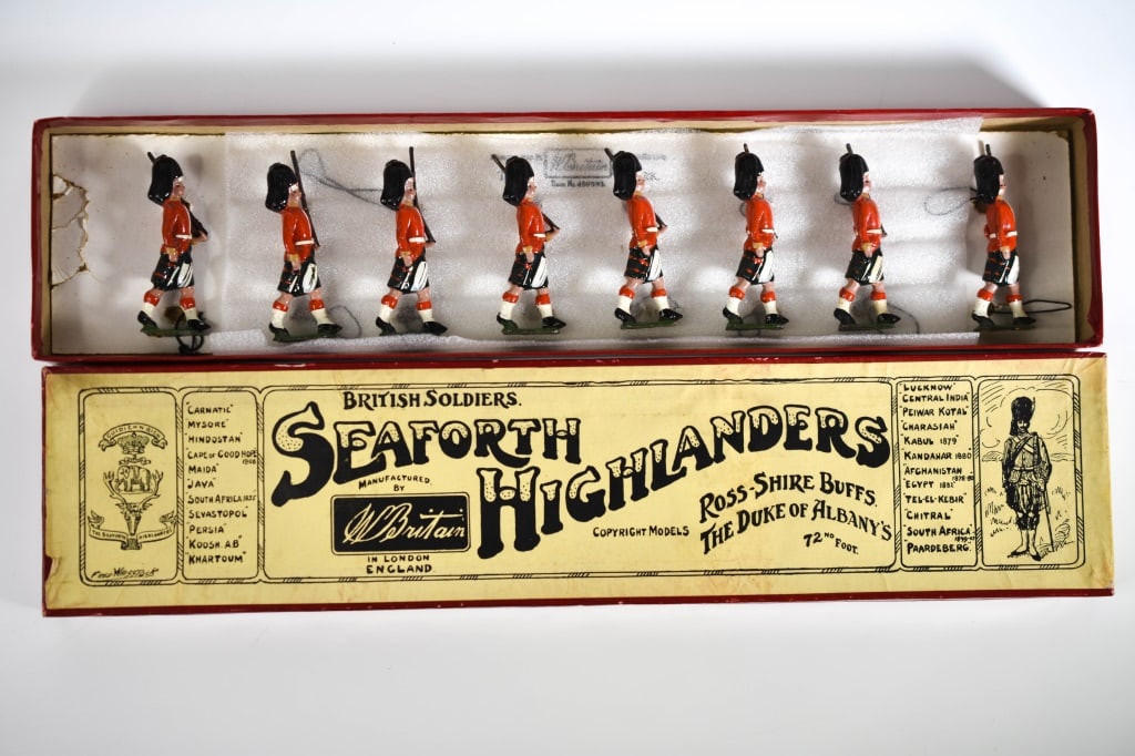 Britains Boxed Set No 112 Seaforth Highlanders (1 of 8)