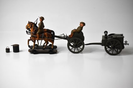 Elastolin Large Size Horse Drawn Field Kitchen