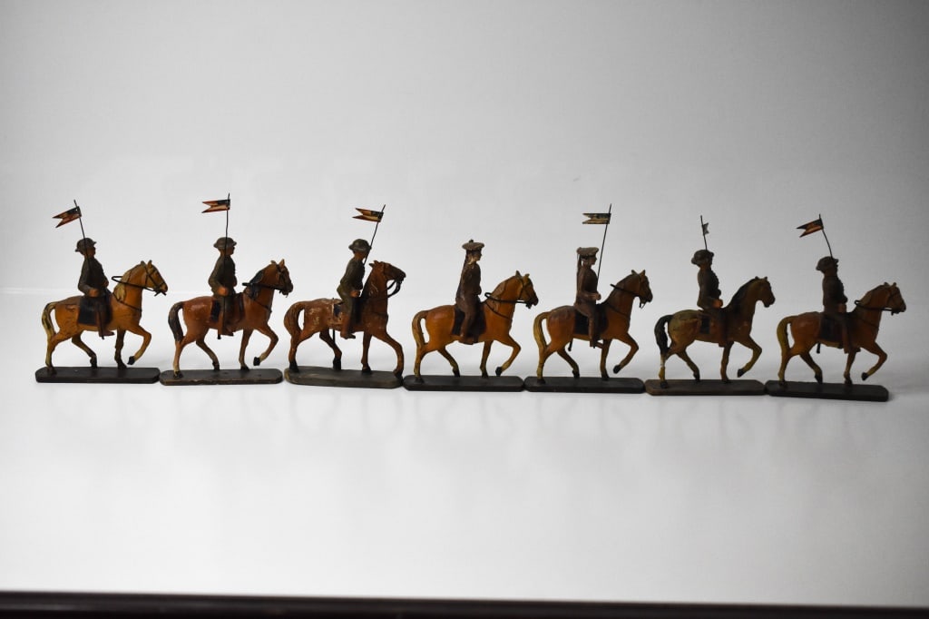 Elastolin WWI US Army Cavalry Large Size (1 of 10)