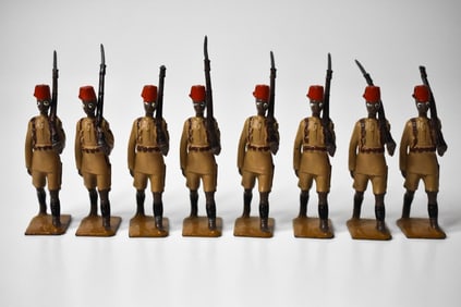 8 Britains Lead Boxed No 225 Kings African Rifles