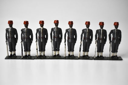 8 Britains Boxed Set No 117 Egyptian Infantry