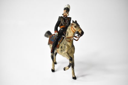 Heyde Lead Kaiser Wilhelm Mounted on Horse