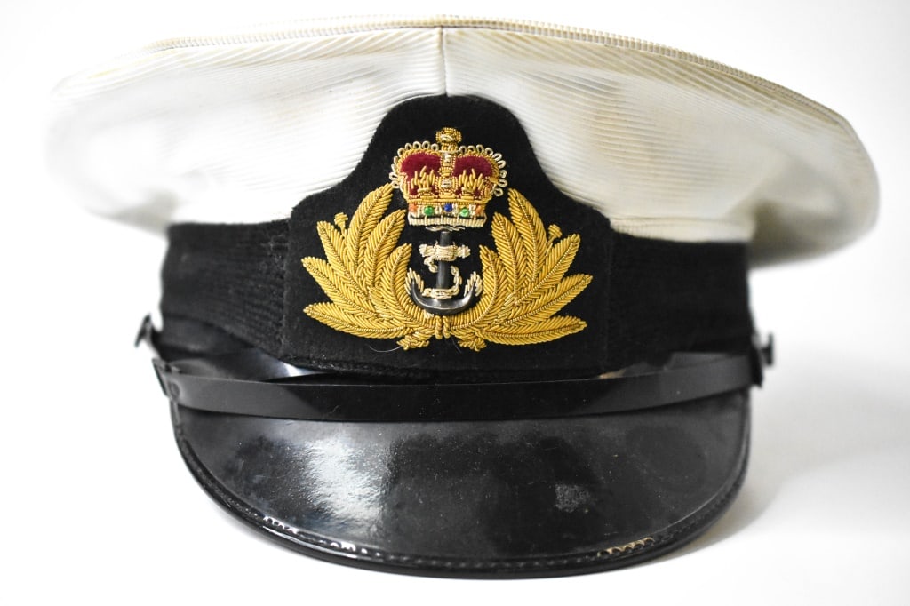 British Royal Navy Visor Hat (1 of 9)