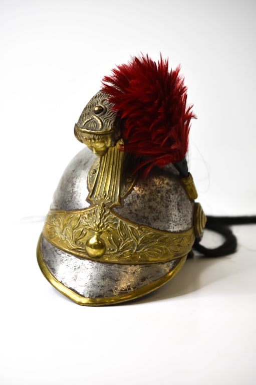 French Model 1874 Dragoon Cuirassier Helmet (1 of 13)