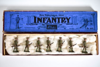 Britains Boxed Set No 160 Territorials