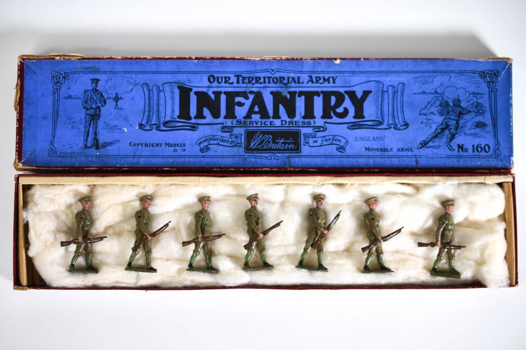Britains Boxed Set No 160 Territorials (1 of 8)