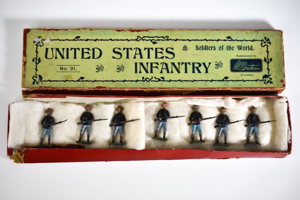 Britains Boxed Set No 91 US Infantry Span Am (1 of 6)
