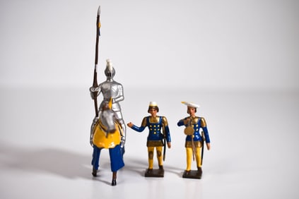 CBG Mignot Lead Knights & Foot Soldiers