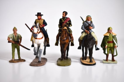 5 Del Prado Lead Soldiers