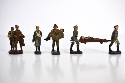 Elastolin Lineol Composition Wounded Soldiers