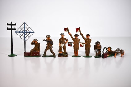 Barclay Manoil WWI Soldiers Signals