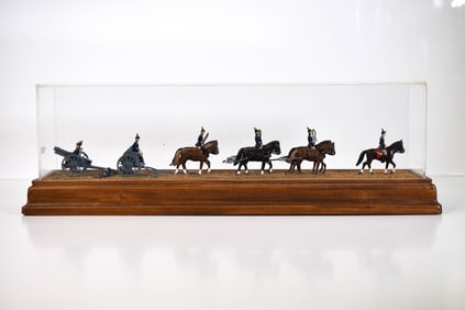 WWI Prussian Artillery Cannonade Diorama