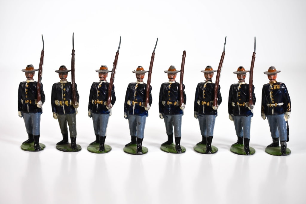 Lead Spanish American War US Soldiers (1 of 5)