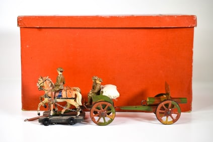 Elastolin US Army Artillery Caisson