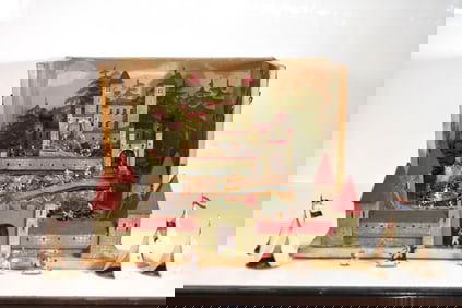 Wooden Folding Up Castle