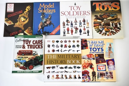 Various Toy Soldiers & History Books