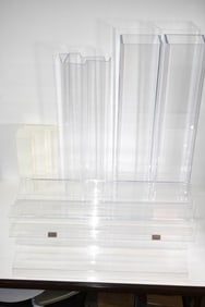 Clear Plastic Soldier Display Stands