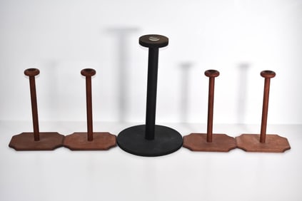 Large Box of Foam Glass Head & Stands