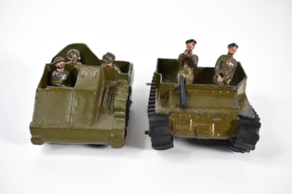 2 Britains Small British Tanks