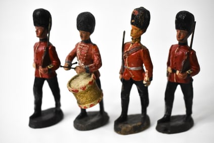 4 Elastolin British Coldstream Guards
