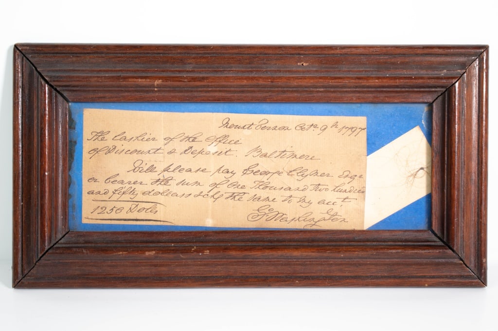 George Washington Handwritten and Signed Payment (1 of 4)