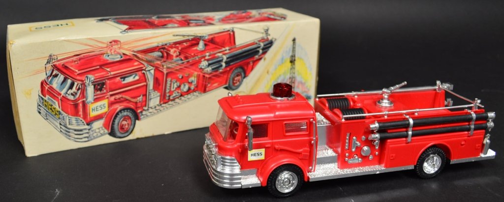 1970 Hess Fire Truck: 1970 Hess Fire Truck with original box