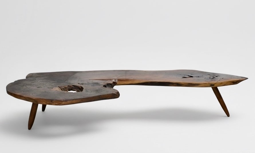 Nakashima Conoid Table or Bench (Attributed) (1 of 16)