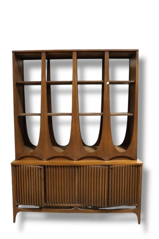 Mid century Modern Danish Style Room Divider: Measures 72"x54"x17" ****We Offer In-House Shipping***