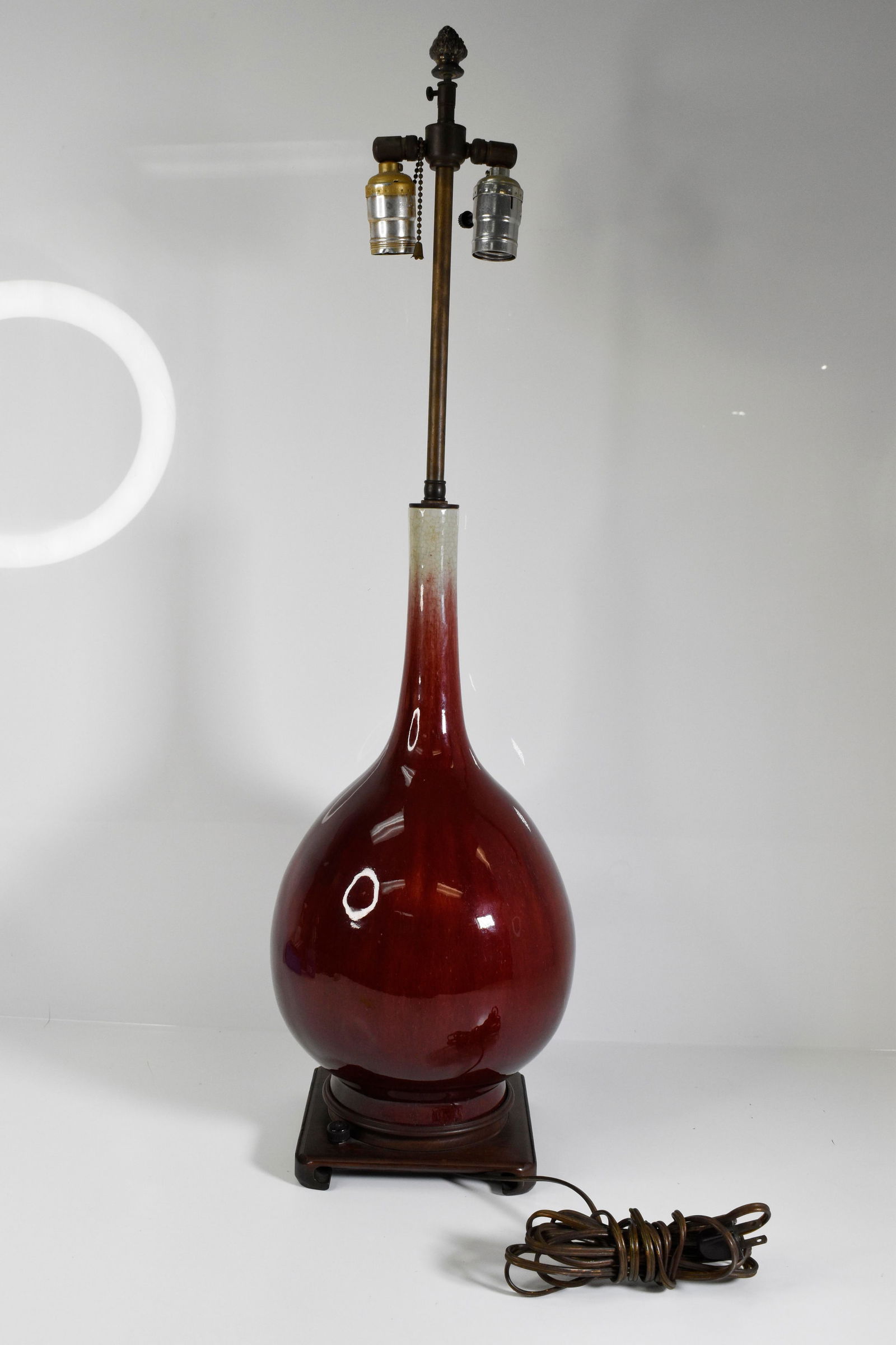 Chinese Flambe Lamp (1 of 7)