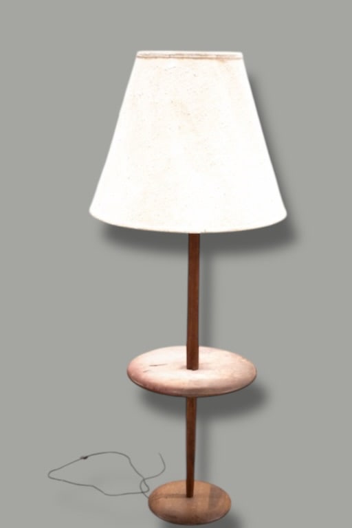 Mid-Century Modern Shaft Table Floor Lamp (1 of 4)